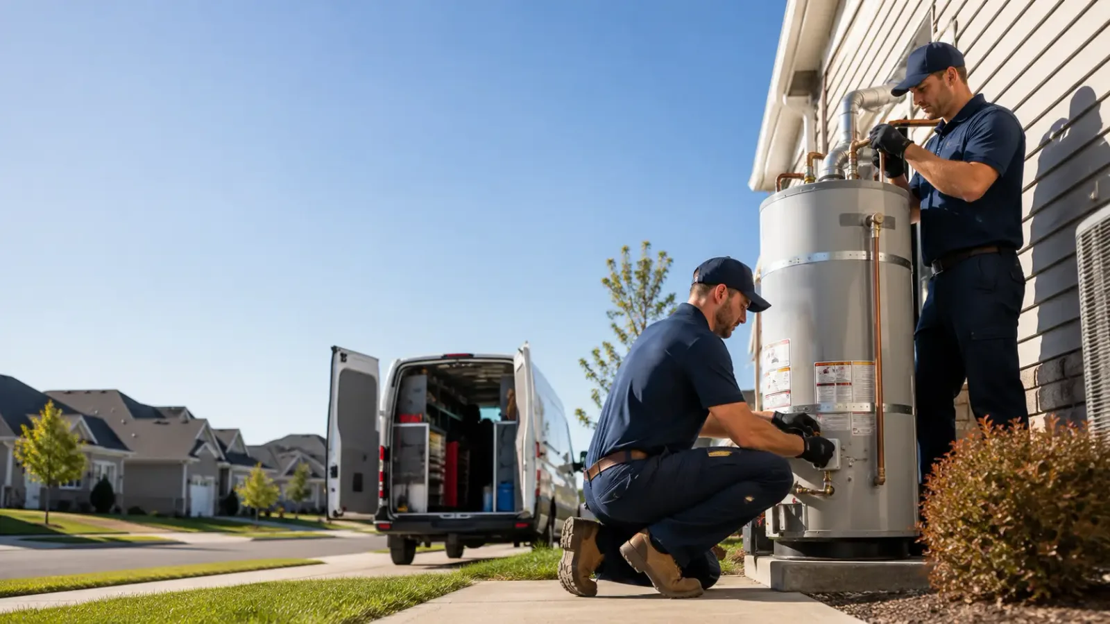 Water Heater Installation in Larned, KS